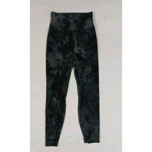 Lululemon Align High Rise Tights 28" Size 4 Diamond Dye Gray Yoga Studio Nulu
